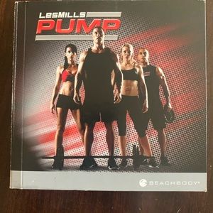 Les Mills Body Pump DVDs.